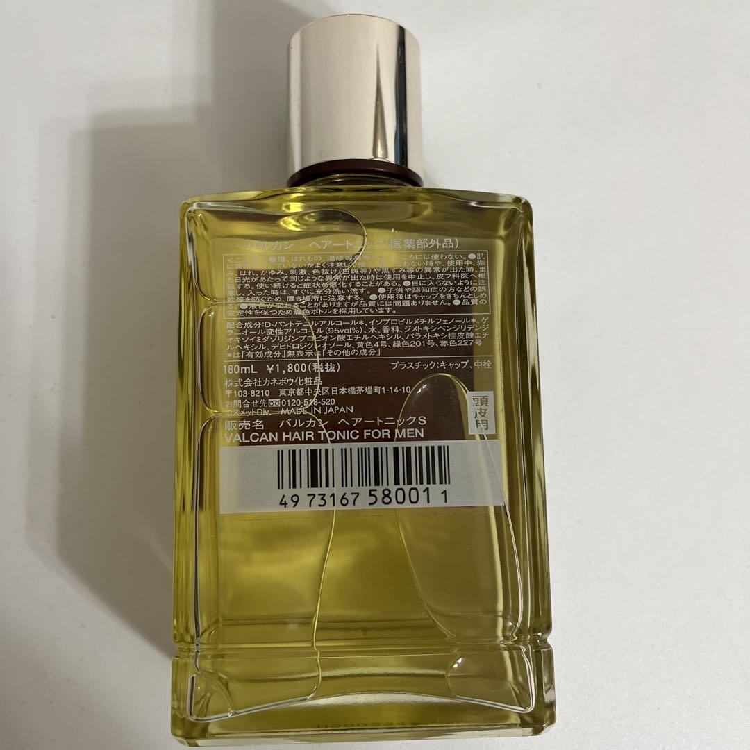 新品未使用 カネボウ バルカン ヘアトニック フォーメン 180ml Kanebo バルカン ヘアートニック 男性用 180mL : キビマート