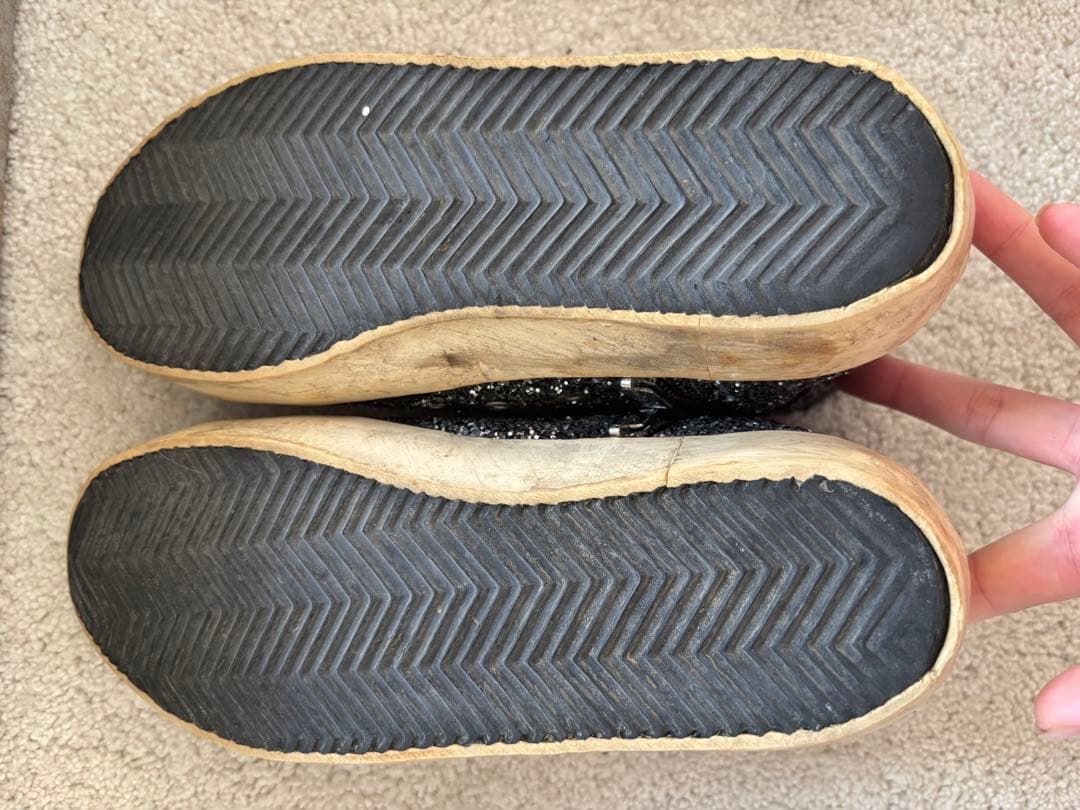 G en Goose GREY GLITTR 37ゴールデングース23cm・GOLDEN GOOSE KIN-KAAI_COM