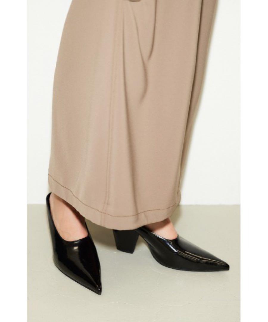 【THROW】POINTED SLIP ON