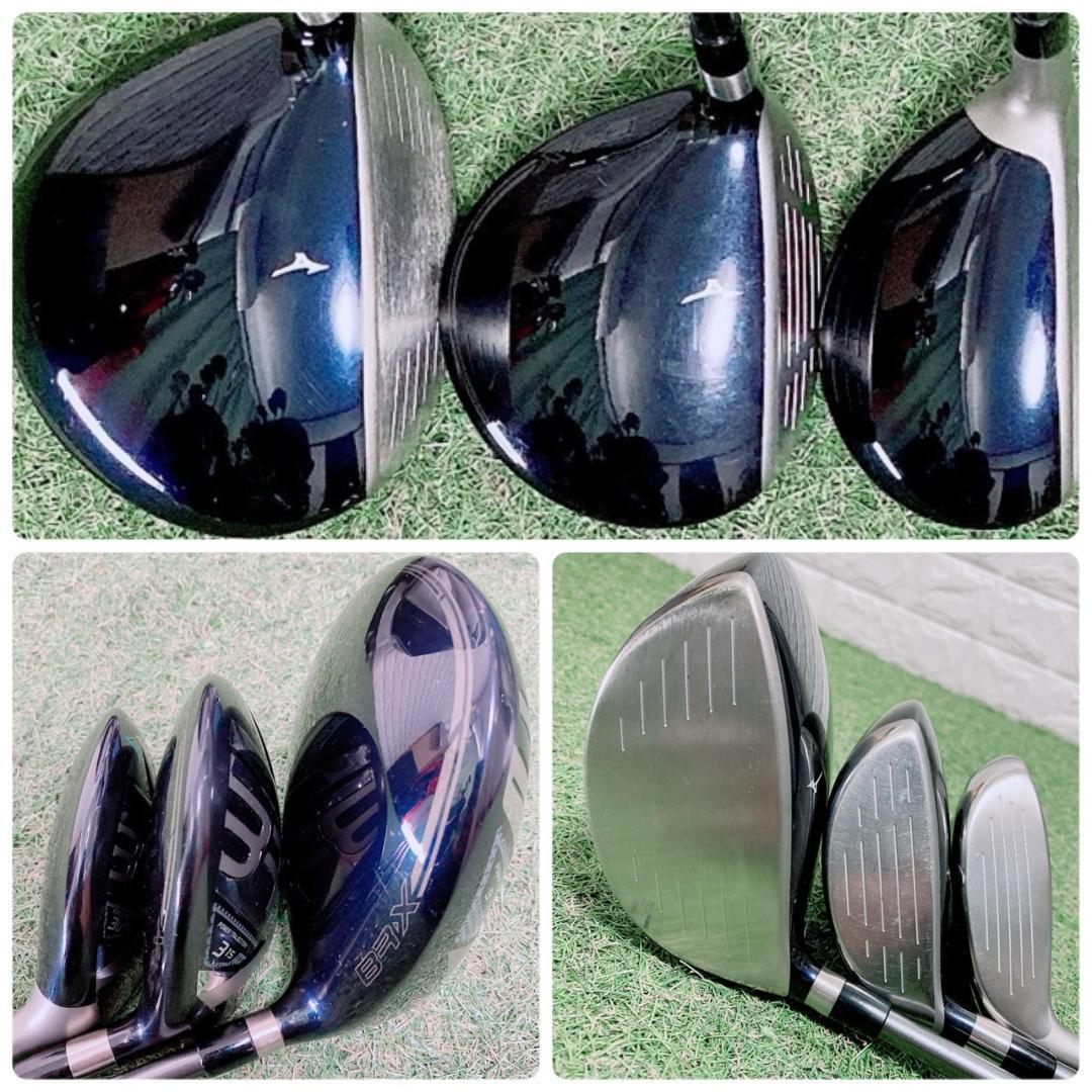 ゴルフクラブ メンズ セット MIZUNO ミズノ BR-X 12本 初心者