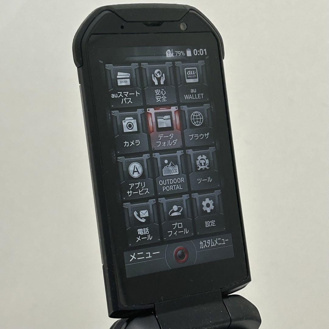 TORQUE au X01 ガラホ 京セラ KYF33 SIMロック解除済 箱有