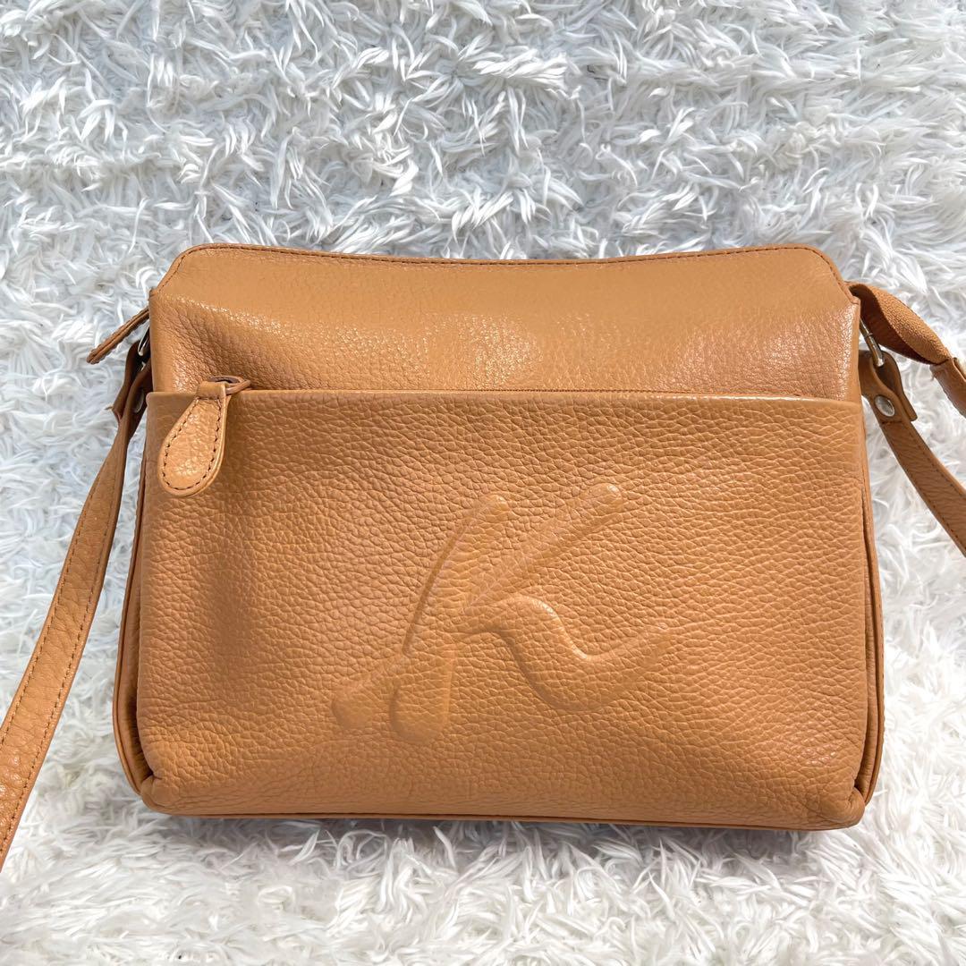 現行✨️kitamura キタムラ レザー 牛革ショルダーバッグ