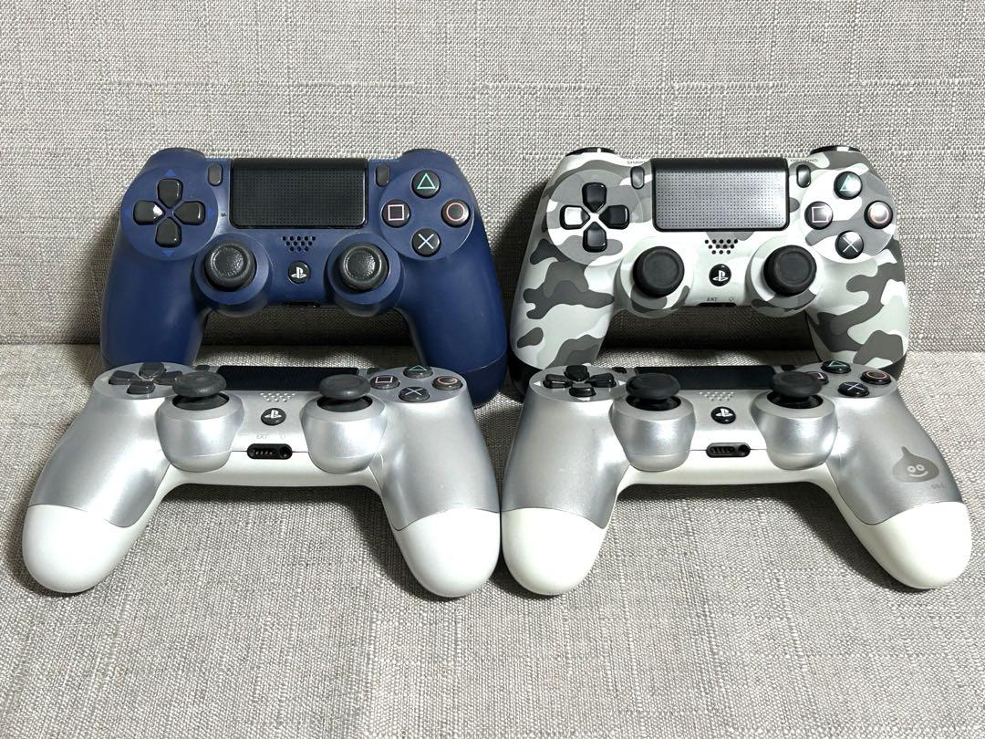 DualShock 4 コントローラー 4個セット　【ジャンク品】