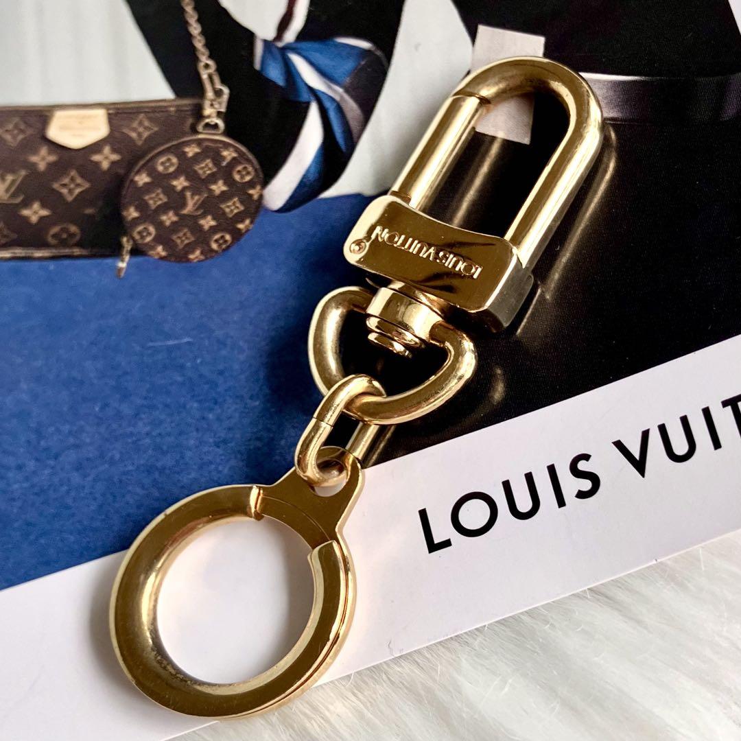 LOUIS VUITTON ゴールド キーホルダー キーリング アノクレ
