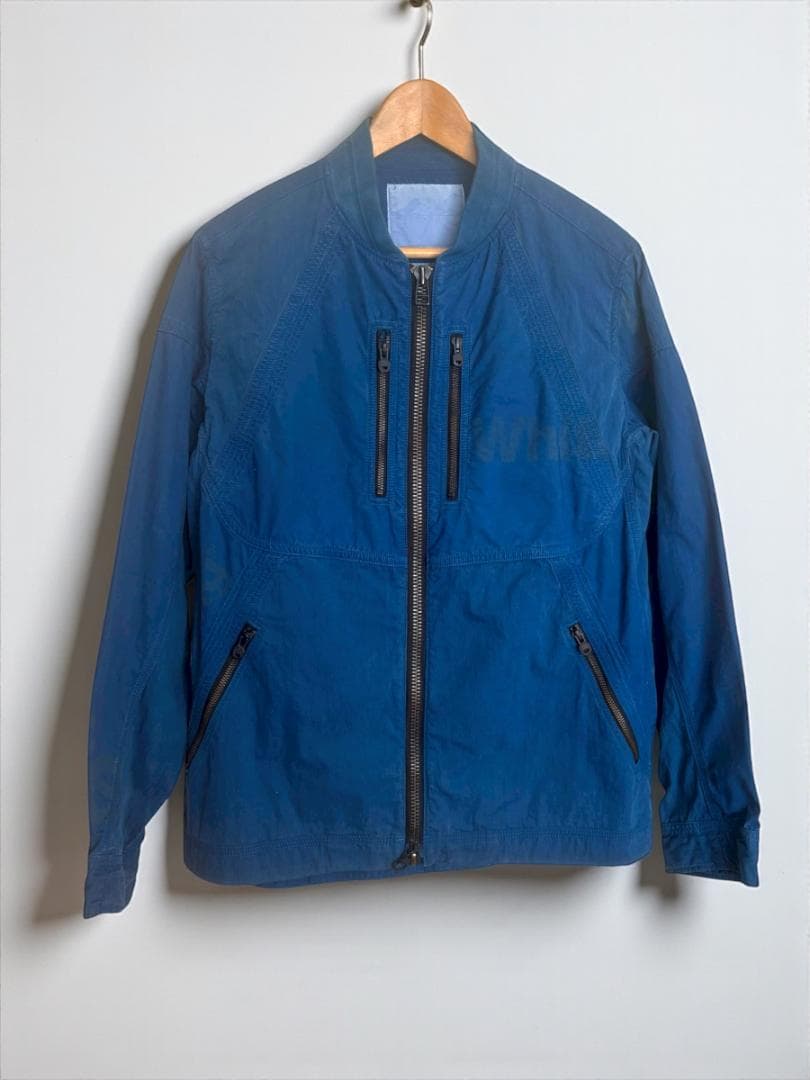 White mountaioneering 製品染ミリタリーブルゾン MA-1S・WHITE MOUNTAINEERING