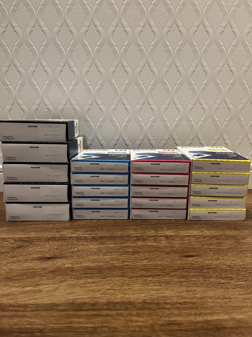 EPSON 純正インクカートリッジ4色×5個セット