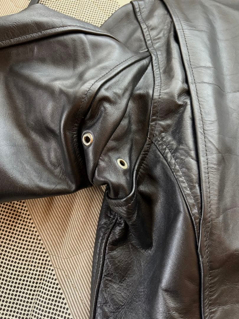 HORNE WORKS ホーンワークス シングルライダースジャケット LL HORNE WORKS ホーンワークス シングルライダースジャケット LL