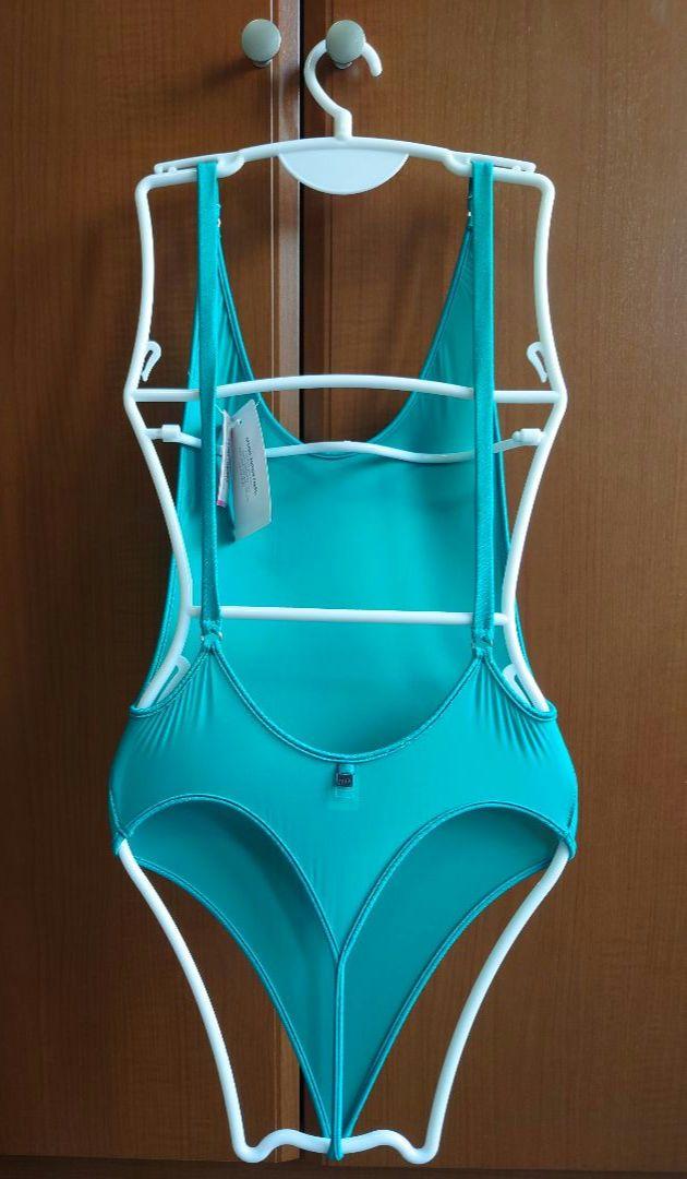 傷ありwicked weasel ホワイトとグリーンのシースルーワンピース水着 wicked weasel tealグリーンシースルーワンピース水着 - メルカリ