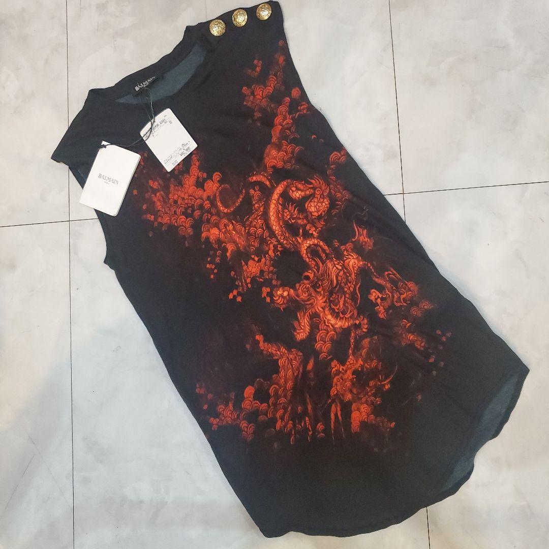 バルマン　ノースリーブトップス