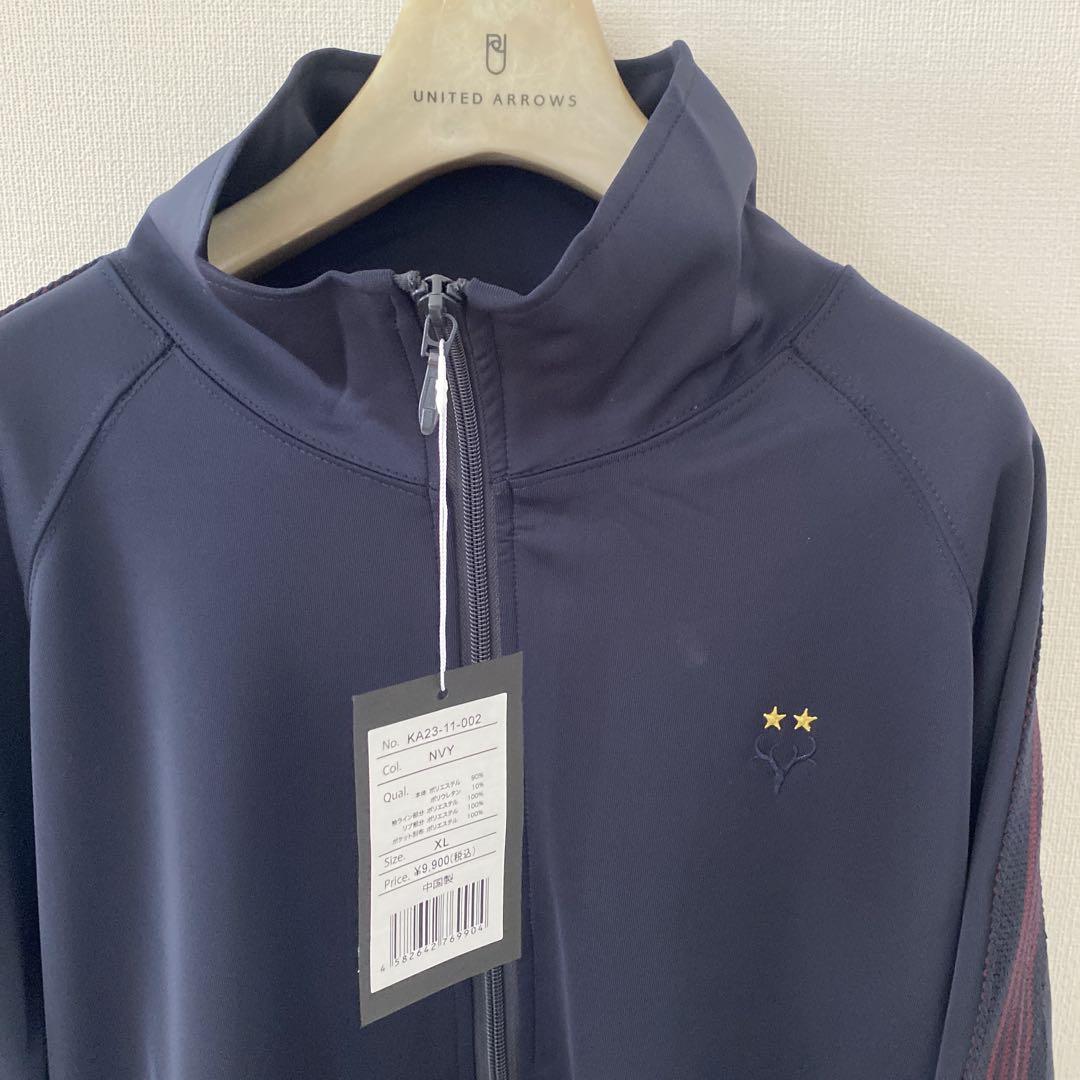 ☆新品未使用☆ 鹿島アントラーズ　ネイビーJK XL 新品未使用 鹿島アントラーズ ネイビーJK XL-キングオブボクサー