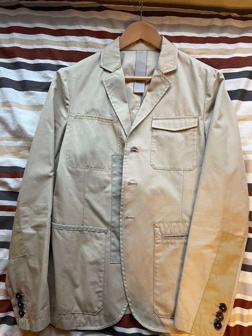 伊勢丹 使用回数少イタリア製人気ブランドジャンカルロロッシミリタリージャケットL GIAN CARLO ROSSI