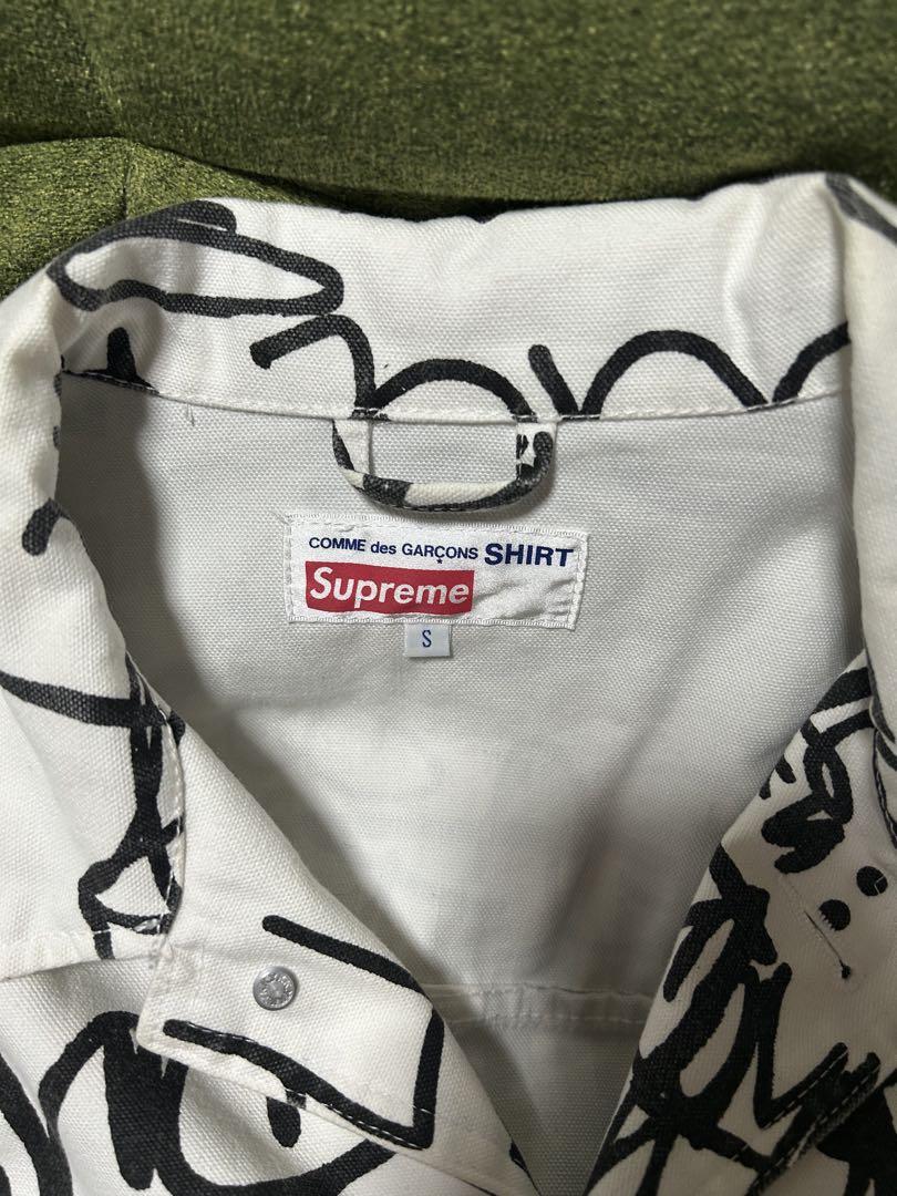 Supreme Comme des Garcons SHIRT Graphic S/S Shirt Black