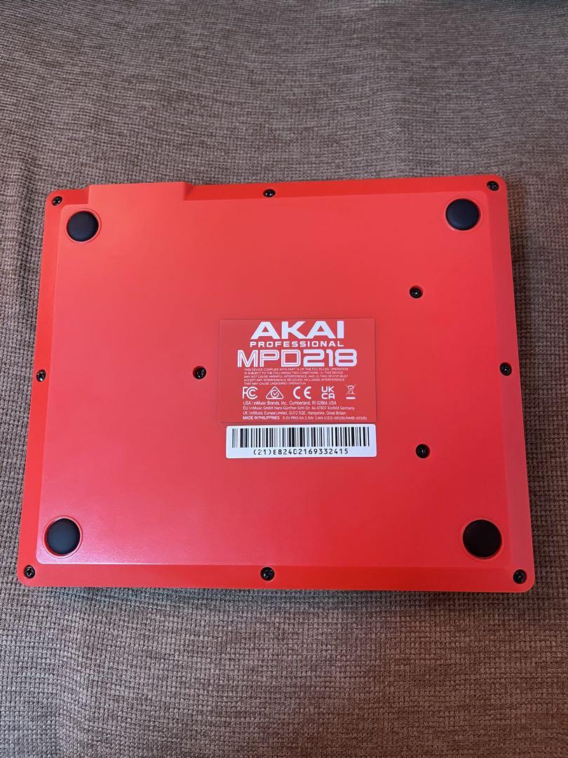 AKAI MPD218 USB MIDIコントローラー パッド
