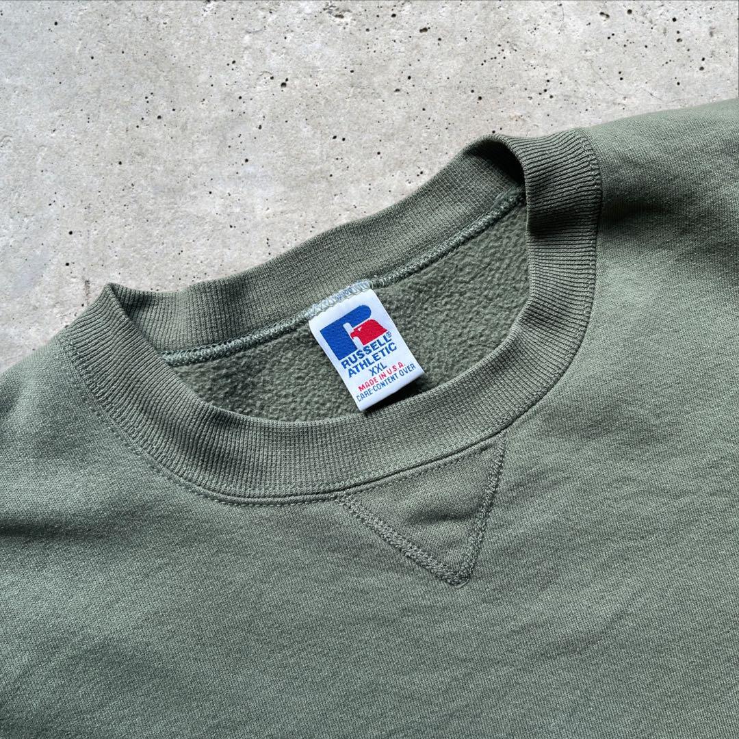 【90s】USA製RUSSELL ATHLETIC無地sweat
