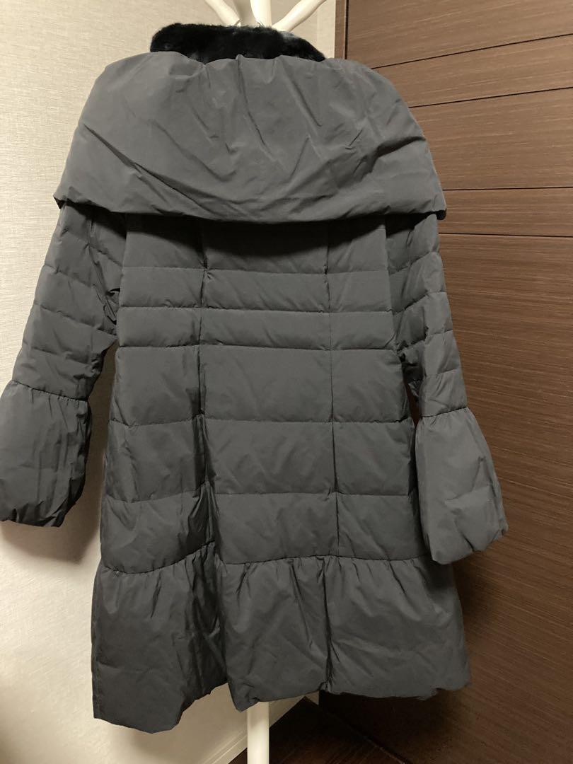 【新品】TO BE CHIC ダウンコート フェイクファー付き