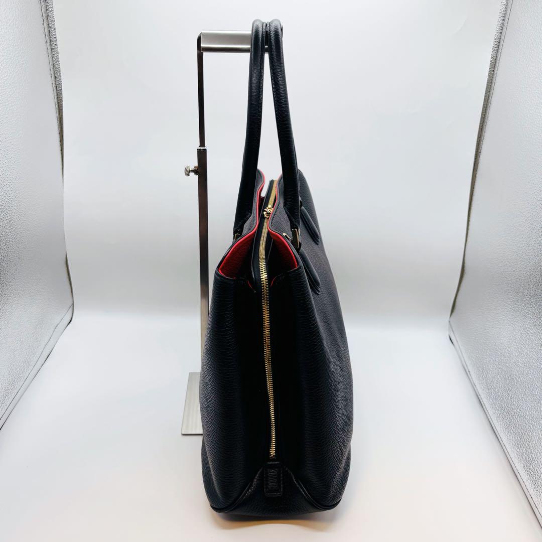 【極美品】ココセリュックスゴールド トートバッグ 肩掛け レザー 2way 黒