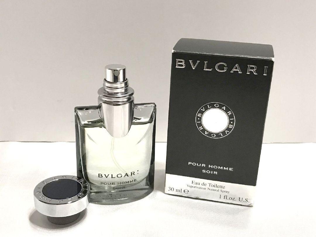香水 ブルガリ BVLGARIブルガリプールオムソワールEDT30ml メンズ