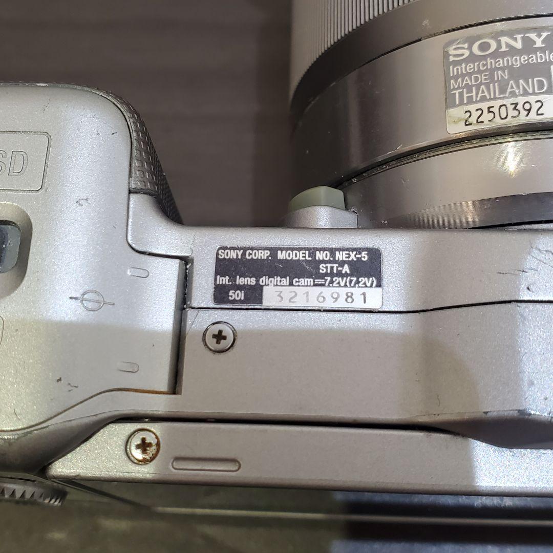 ソニー SONY NEX-5 ミラーレス デジタルー眼 カメラ　フラッシュ付き