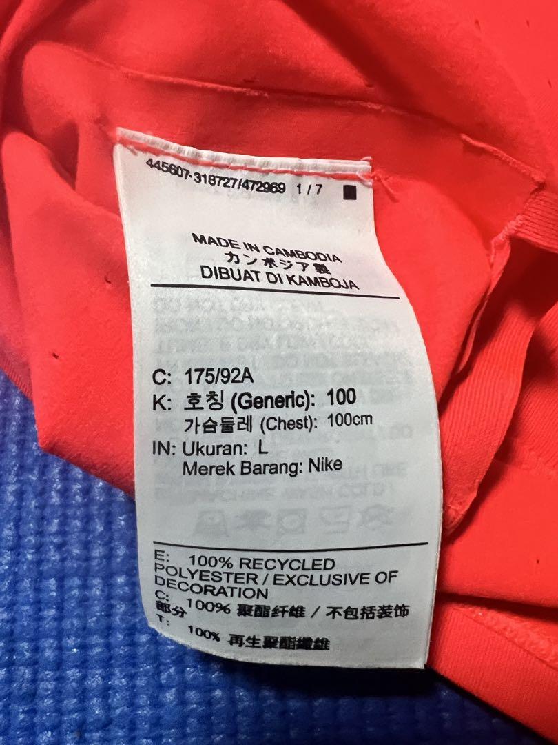 Nike AEROSWIFT エアロスイフト シングレット L オレンジ