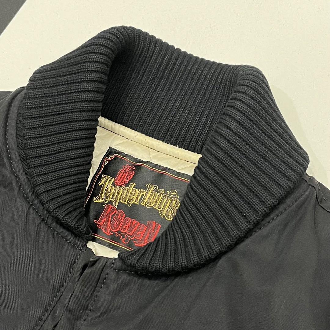 美品 初期 名作 TENDERLOIN リブ ワーク キルティング ジャケット