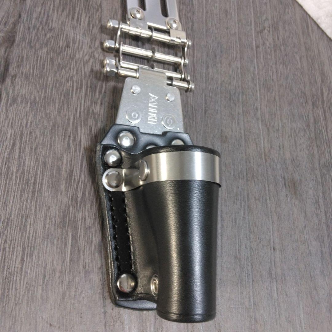 ミキ シノ差し+ニックス風チェーン+DBLTACTアルミ製ベルトループ