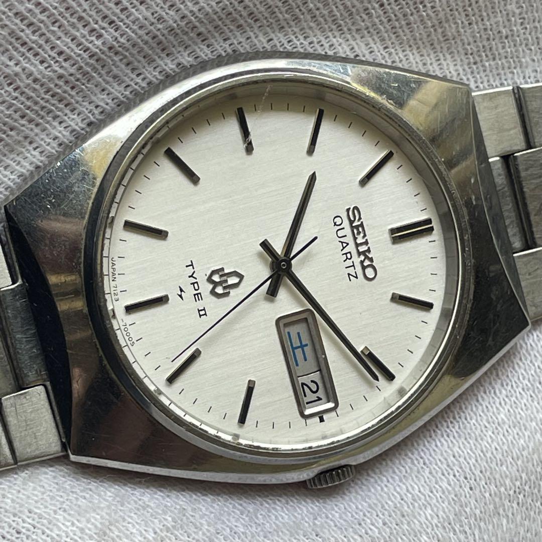 時計 SEIKO TYPE II 7123-7000 DAINI QUARTZ
