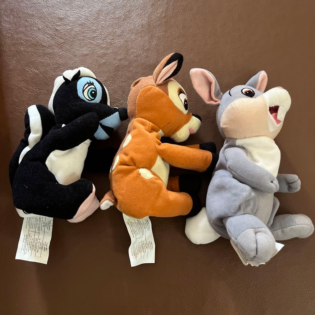 ディズニービーンズ バンビ とんすけ フラワー New Disney