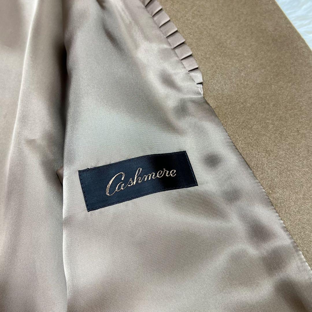 レディース カシミヤ100% ロングコート キャメル XL 東京