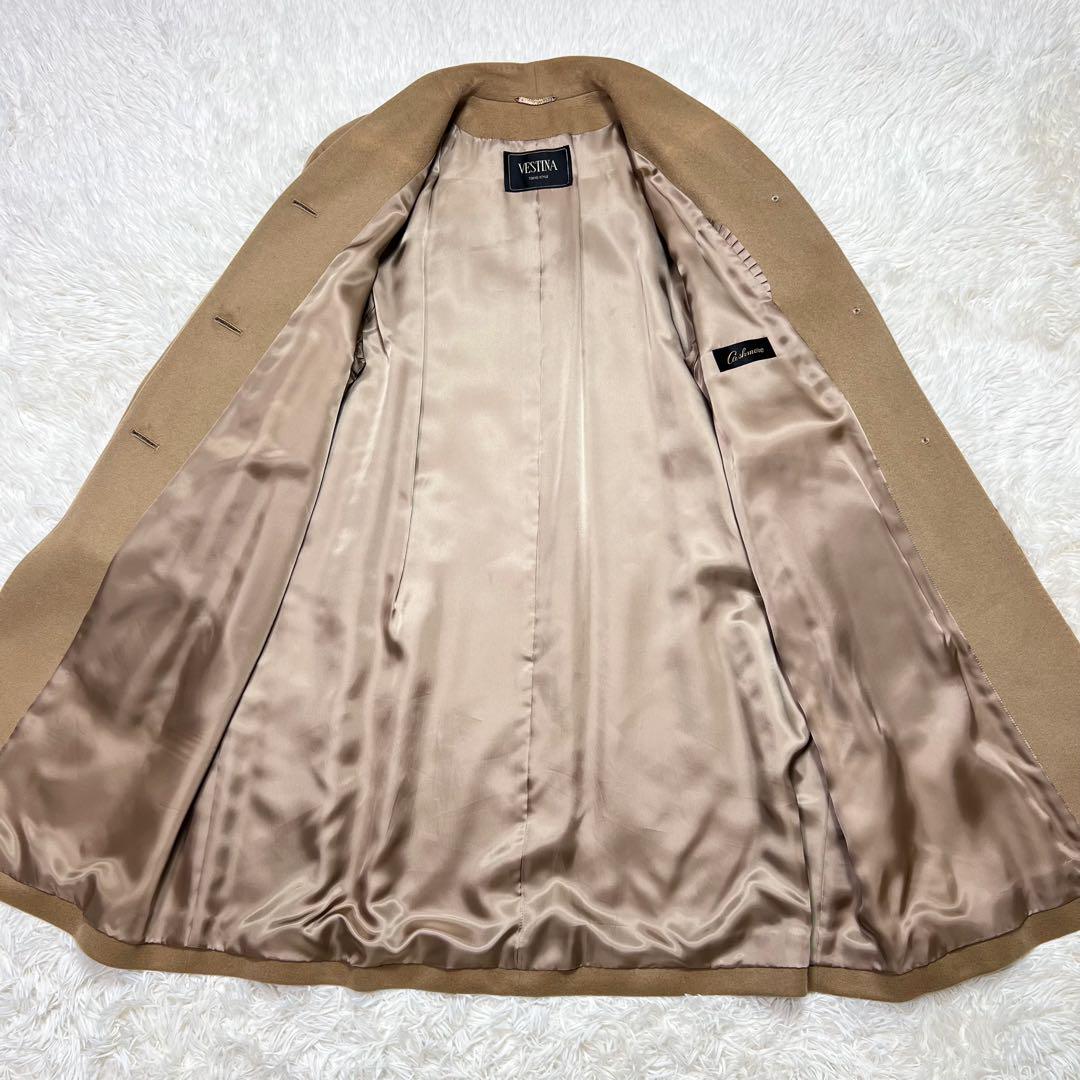 レディース カシミヤ100% ロングコート キャメル XL 東京
