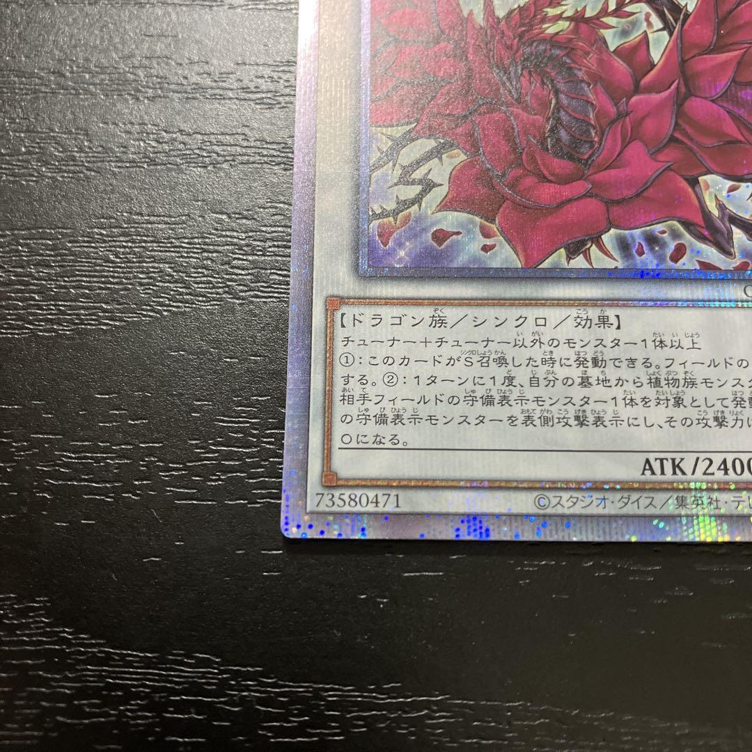 遊戯王 アジア版 ブラック・ローズ・ドラゴン 25th 受注発送】アジア版 ブラック・ローズ・ドラゴン(25th
