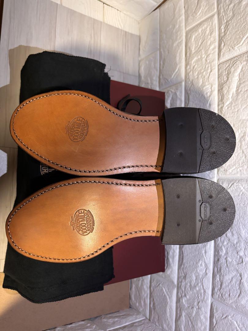 Wolverine 1000 Mile ブラックブーツ
