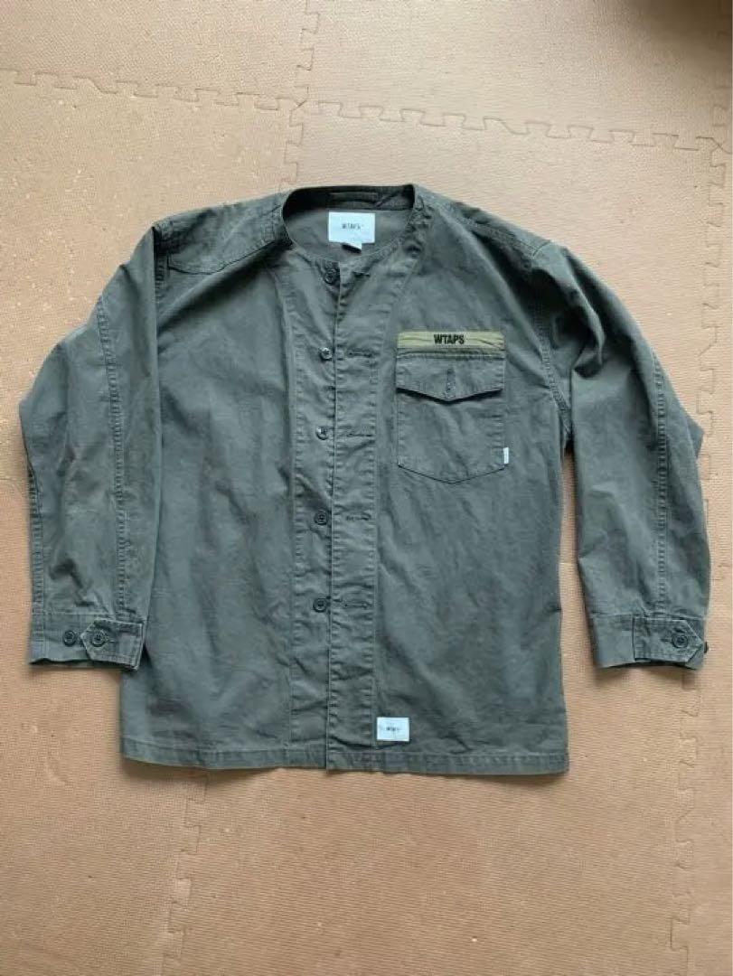 wtaps scout ls GRAY 2（WTAPS SCOUT ⁄ LS ⁄ NYCO. TUSSAH）