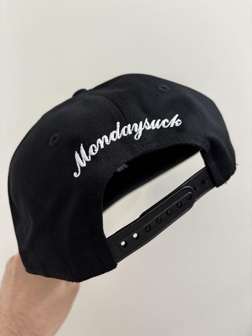 帽子 mondaysuck CHAINSTITCH SNAP CAP