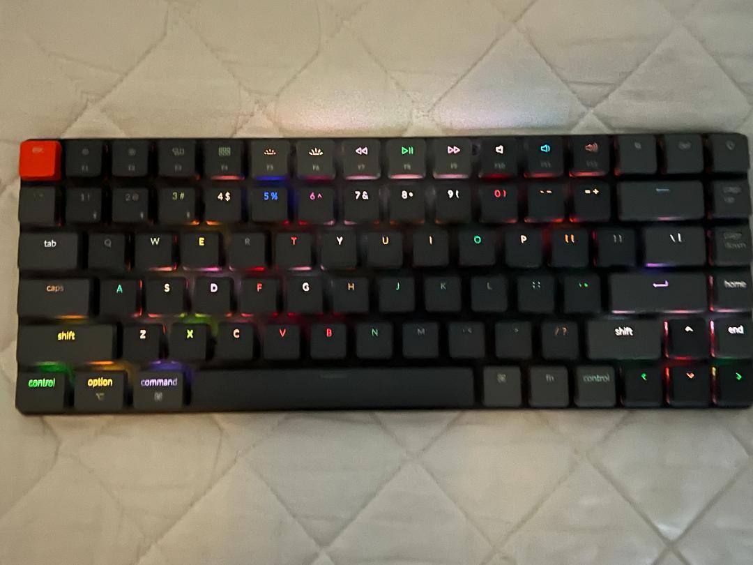 豊富なセール Keychron Version 2 青軸 RGBライト Agm5d-m39099095387 K3 英語版 最新品好評