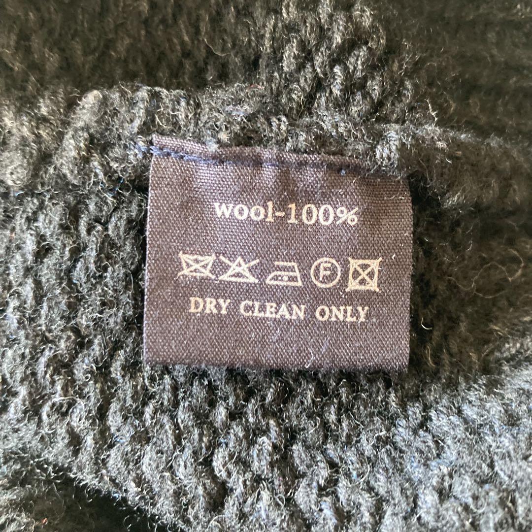 45rpm ウールニットベスト 厚手