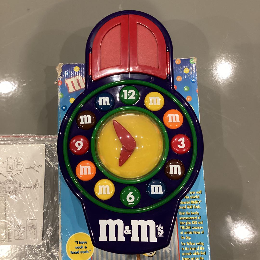 m&ms 壁掛け時計