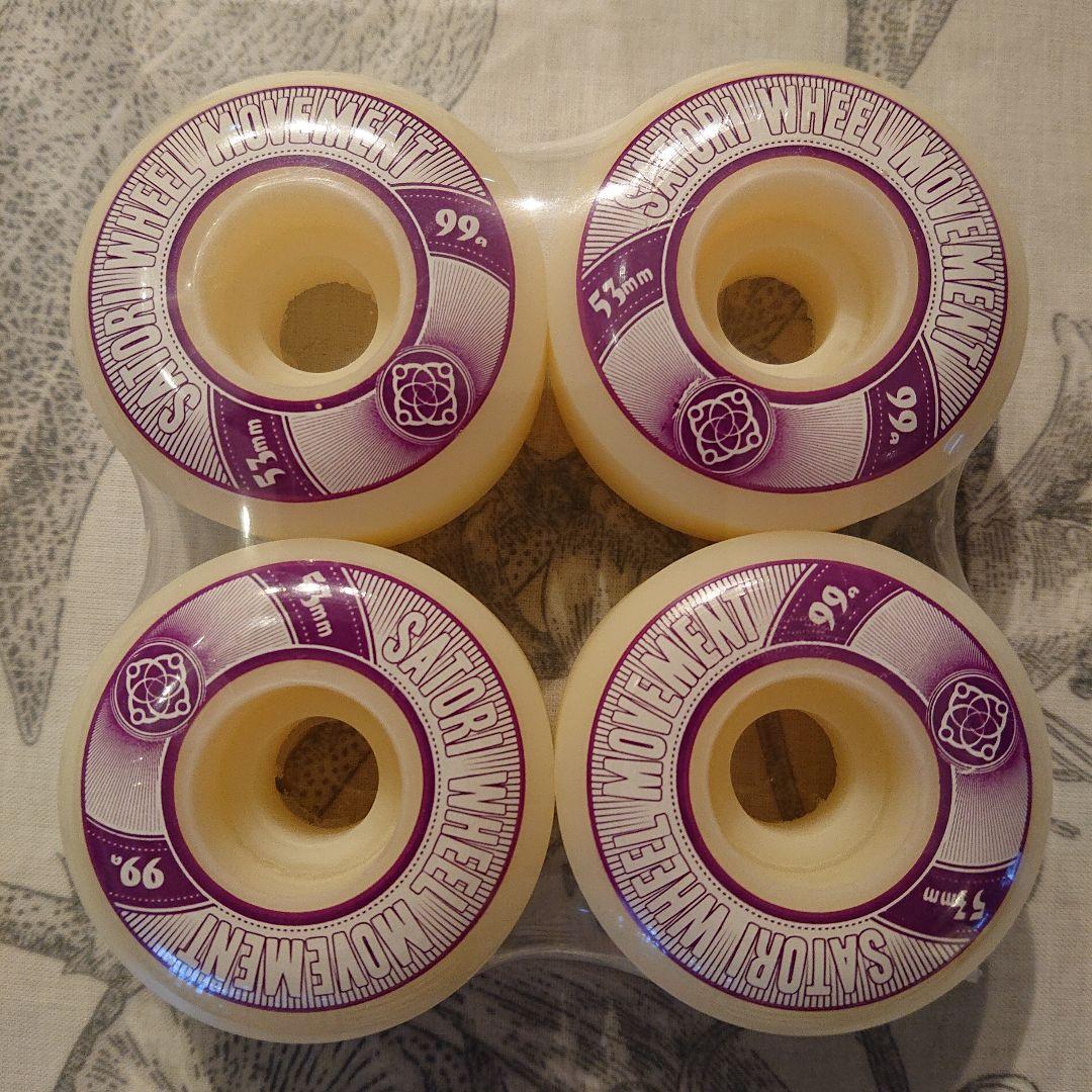 SATORI 53mm (x 30mm) 99a スケートボード ウィール