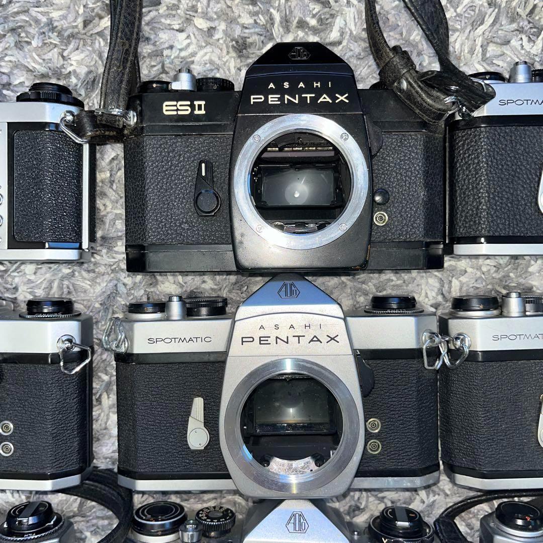 【ジャンク扱い】 PENTAX SP フィルムカメラ 12台 ① 早い者勝ち