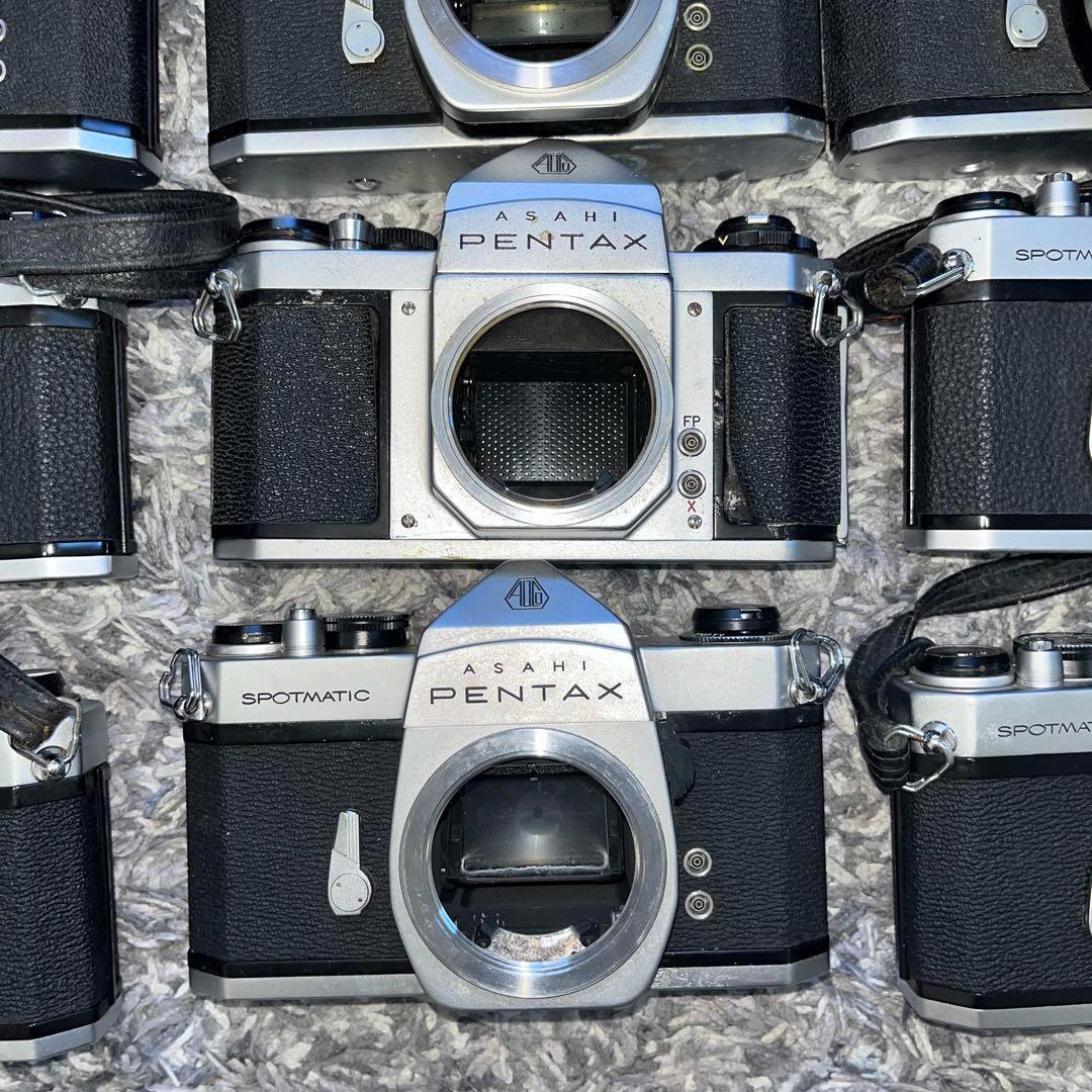 【ジャンク扱い】 PENTAX SP フィルムカメラ 12台 ① 早い者勝ち
