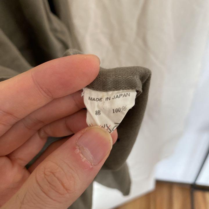 ヨウジヤマ 80s Yohji Yamamoto ノーカラーシャツ woLbO-m39103763617 希少 ヨウジヤマモト ジはござい