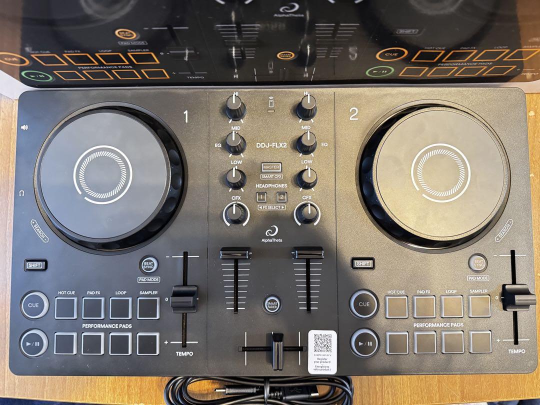 Pioneer DDJ-FLX2 DJコントローラー AlphaTheta