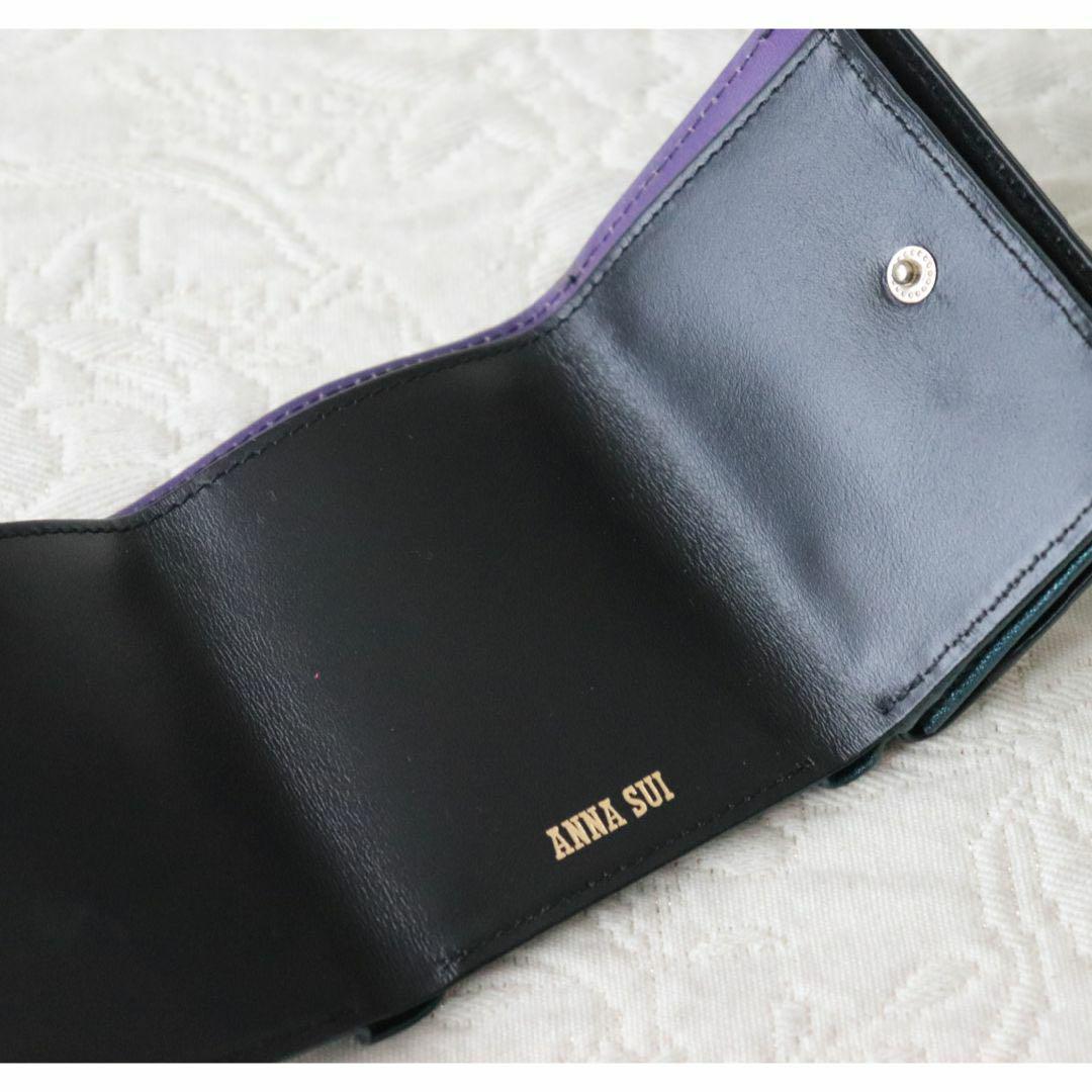 ANNA SUI アナスイ 財布 スパノヴァ　ミニウォレット　三つ折り　ミニ財布