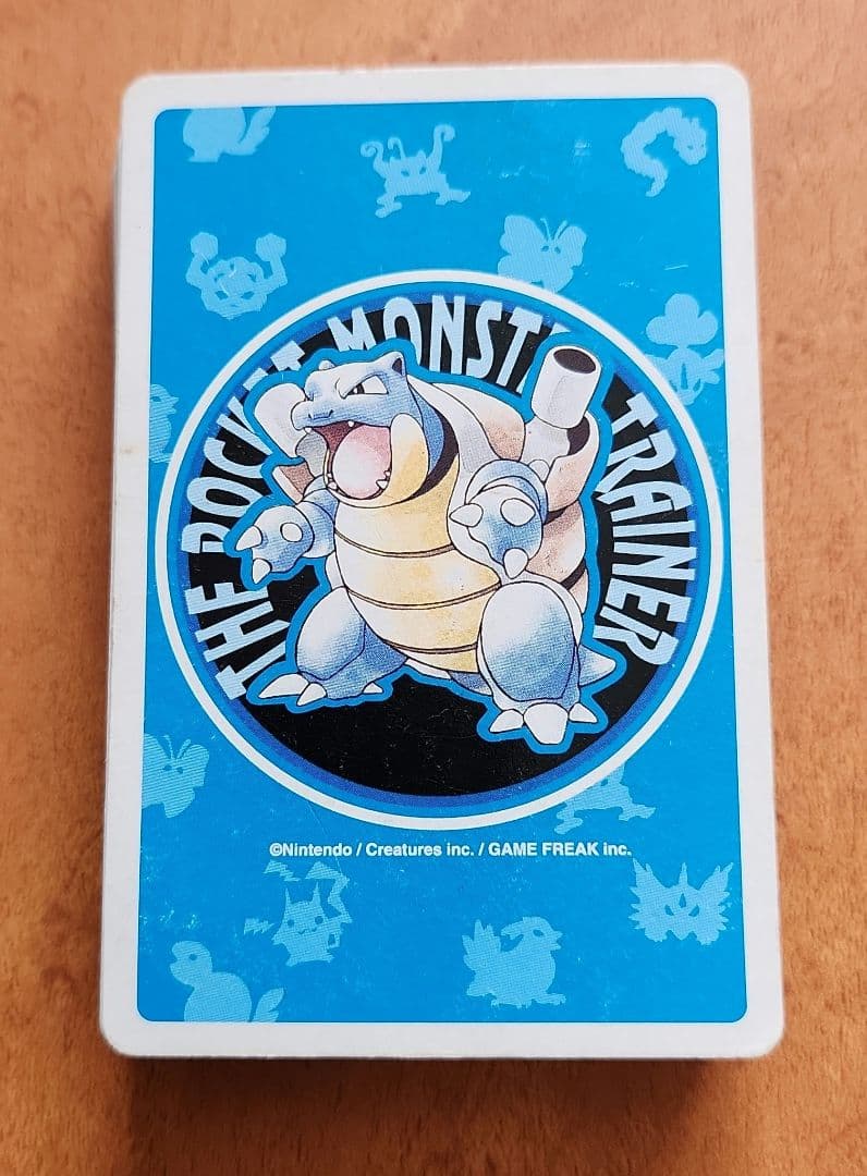 ポケモンカード トランプ 青傷や汚れあり