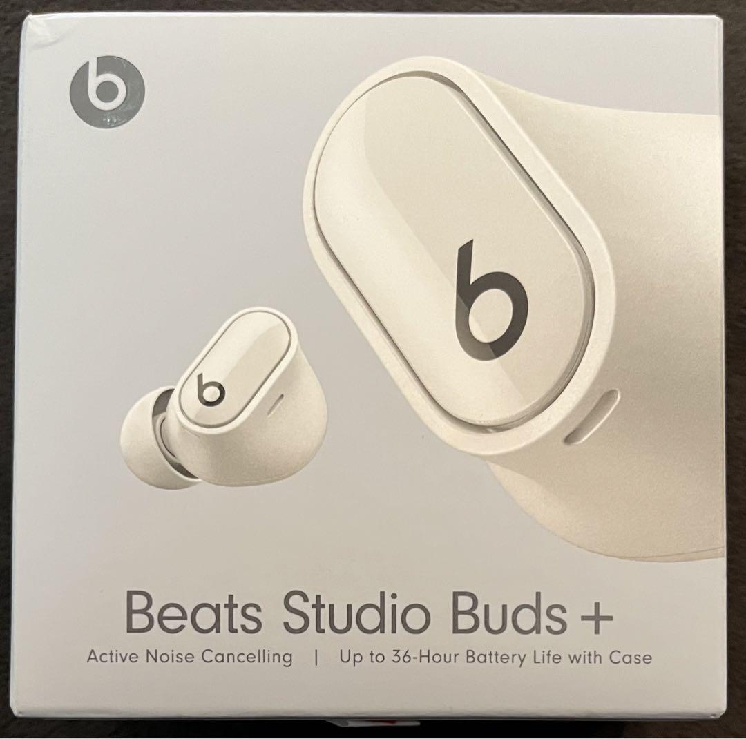 「新品・未開封」 Beats Studio Buds + アイボリー 白