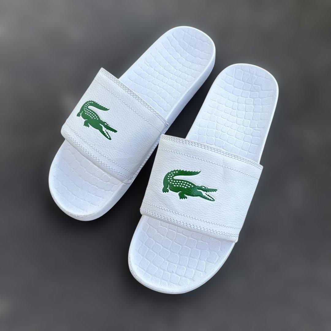 LACOSTE クロコダイルロゴ サンダル 39 LACOSTE クロコダイルロゴ サンダル 39