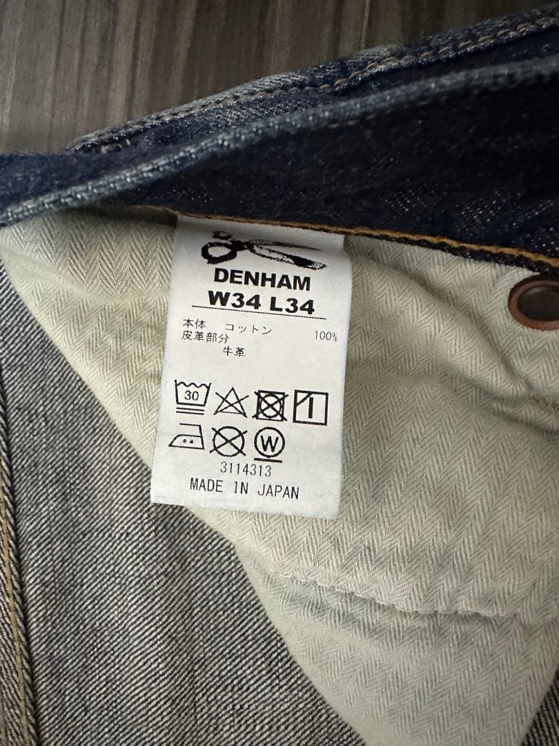 DENHAM OLDTIMER サイズ34 新品未使用 DENHAM OLDTIMER サイズ34 新品未使用