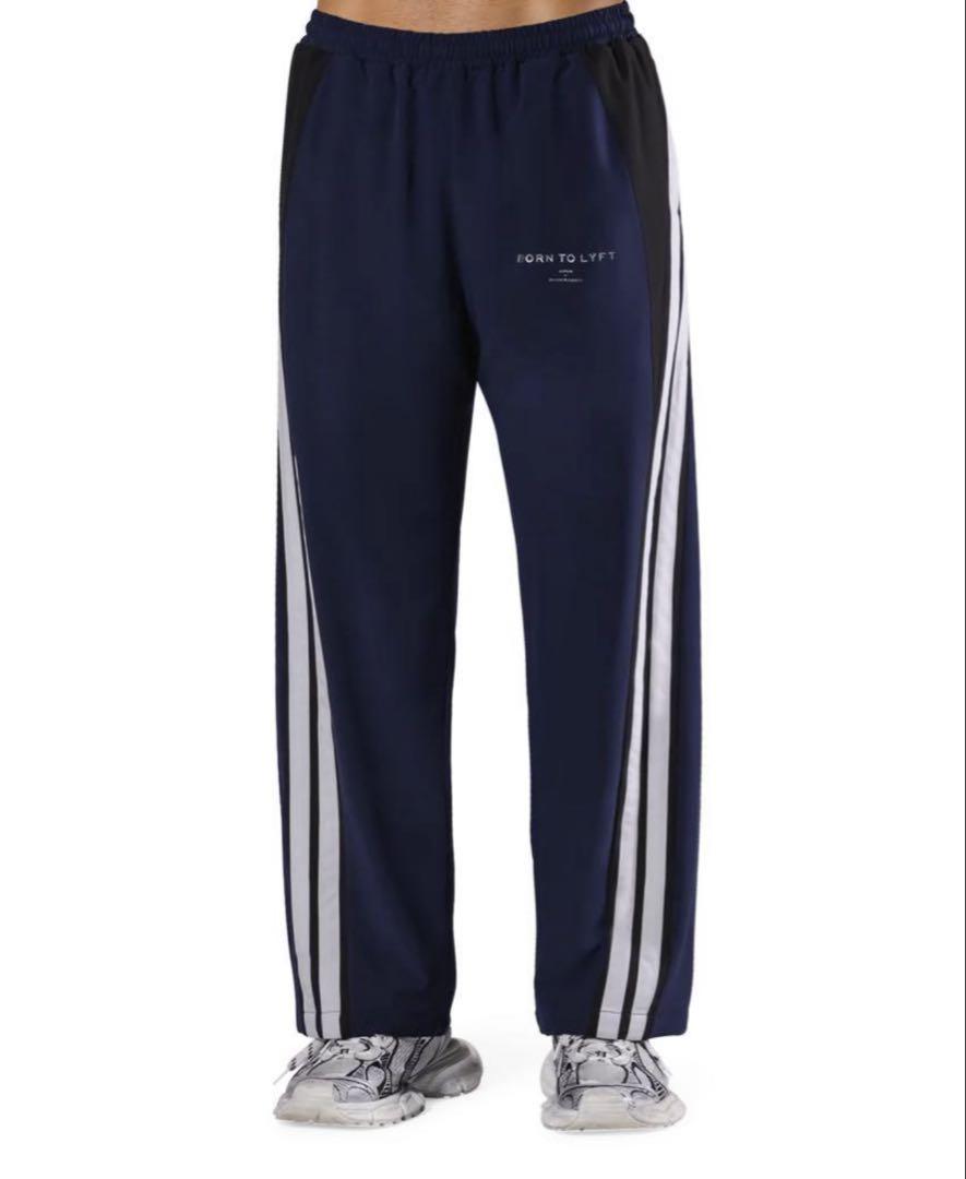 ウォーキング・ランニングウェア 2LINE OVERSIZE TRACK JACKET NAVY SETUP