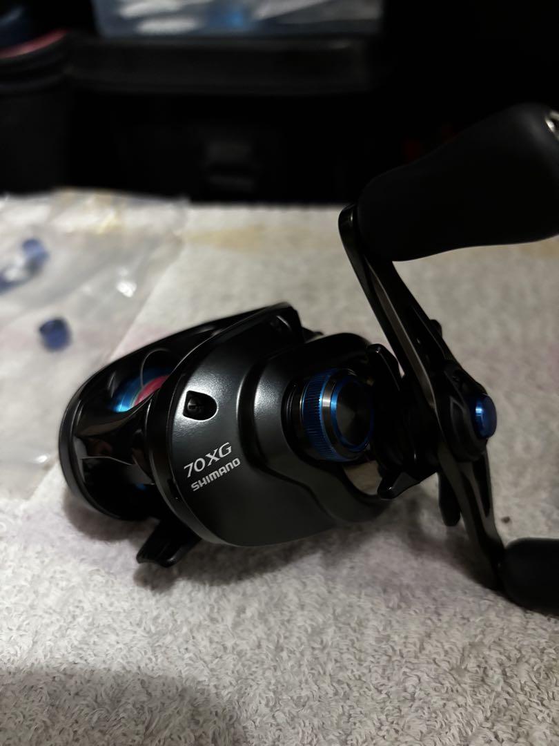 20SLX DC 70XGベイトリール ロングハンドル付き！右巻き