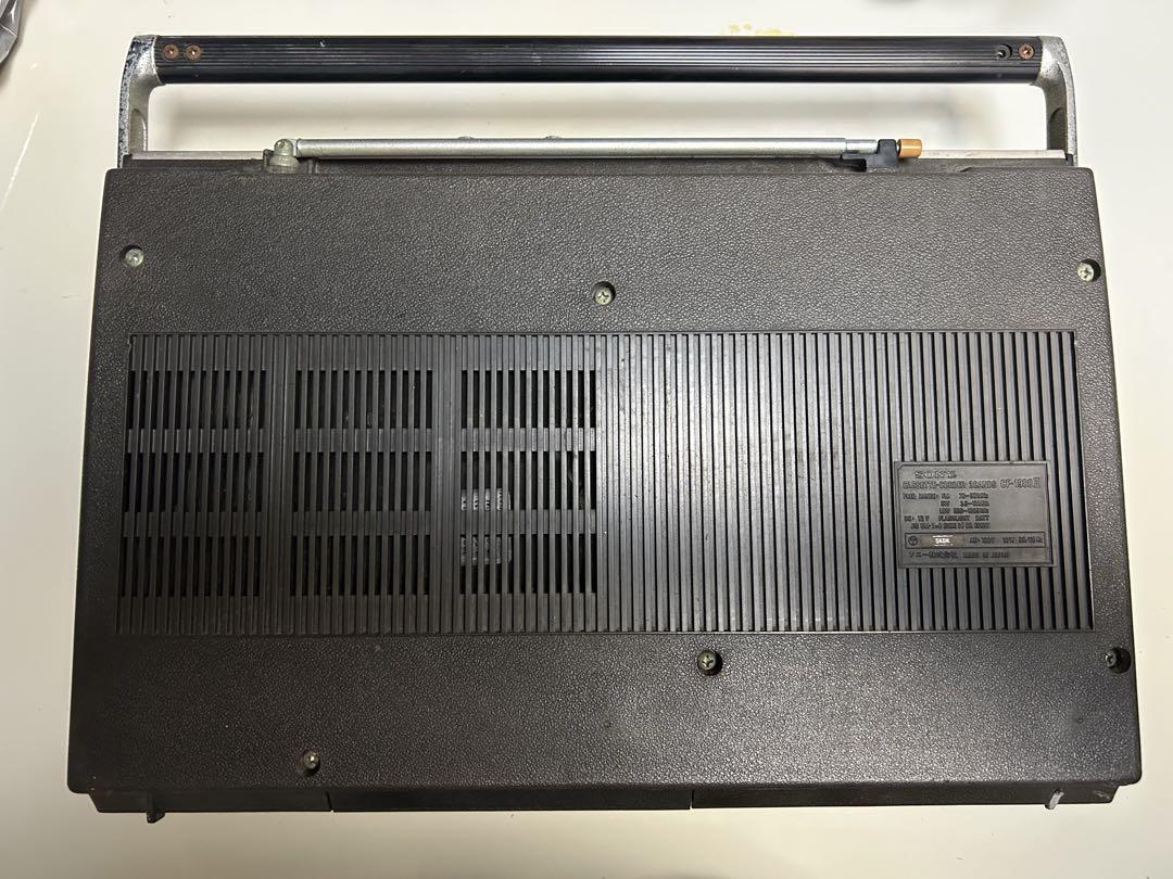 昭和レトロ SONY CF-1980Ⅱ ラジオカセットレコーダ - メルカリ