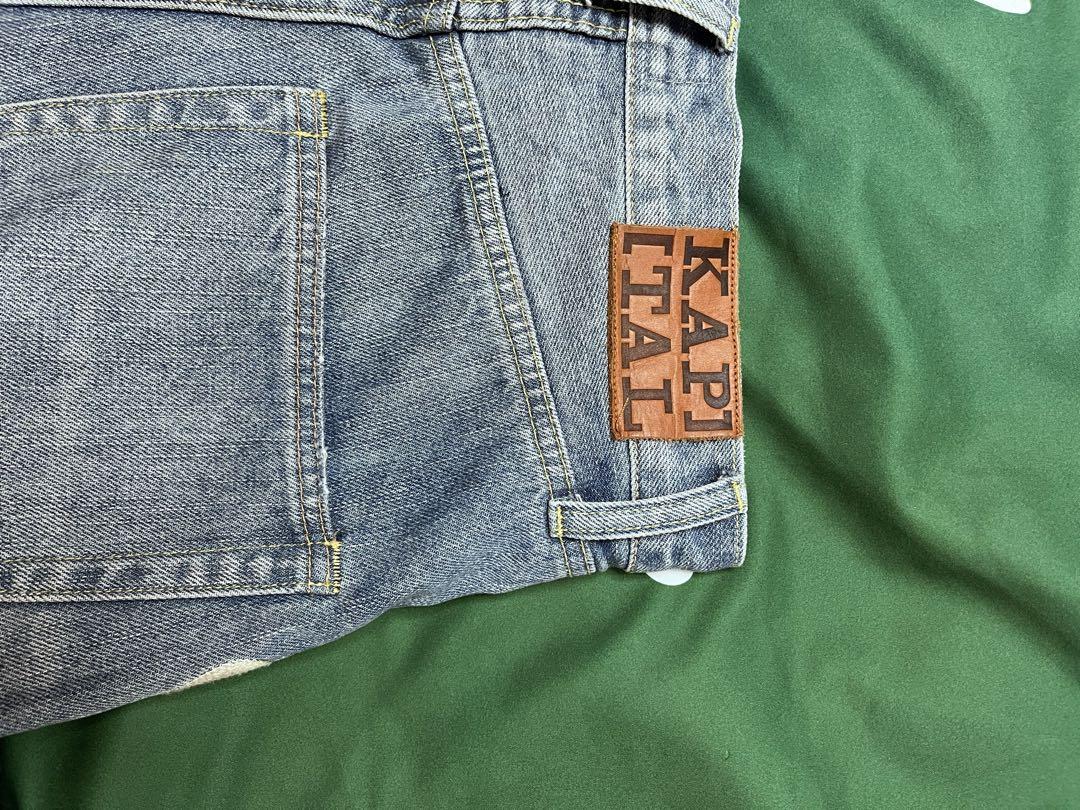kapital bone ハーフデニム